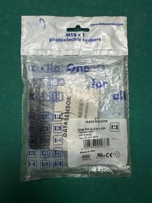 Фотоелектричний сенсор Datasensor S50-PA-5-C01-PP (трубчастий, дифузний, PNP, M1