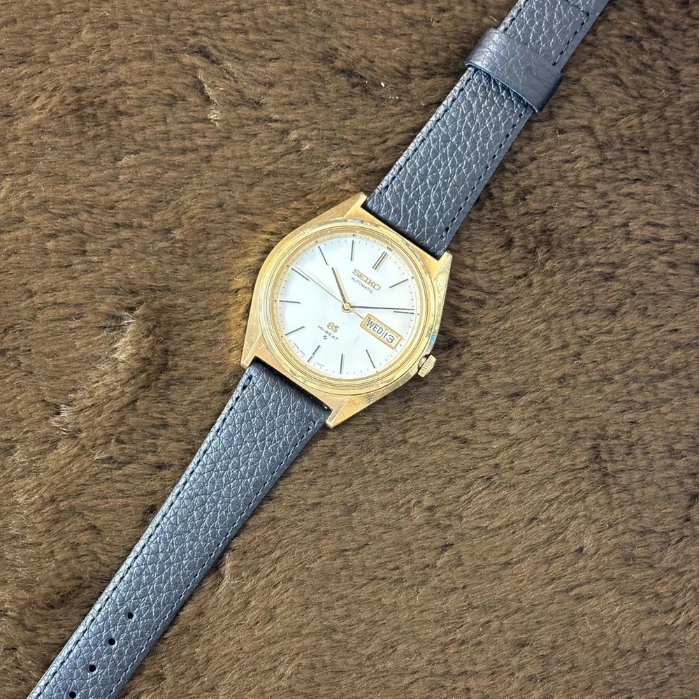 OH済み　SEIKO GS GrandSeiko AT 25石5646-7010 OH済み SEIKO GS GrandSeiko 手巻き25石5645-7000 - メルカリ
