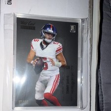 Wild Card MATTE Tommy DeVito Rookie Football Card BC-TD New York Giants /400. rookie card picture