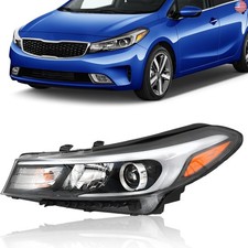 munirater Headlight Assembly w/o DRL Replacement for Forte 2017-2018 Left