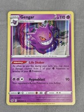Gengar 85/202 - Sword & Shield Holo Rare Pokemon TCG Card NM