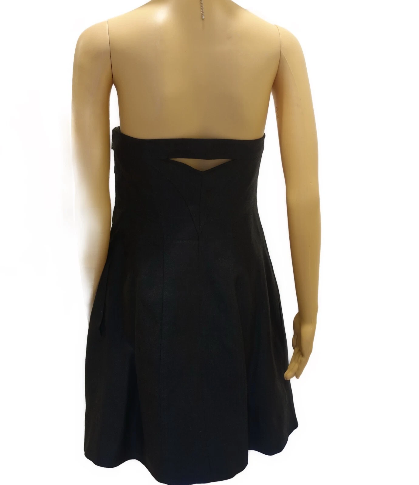 Abito corto corsetto formale Gianni Versace nuovo con etichette n. 53127 123144 taglia 6us 42eu