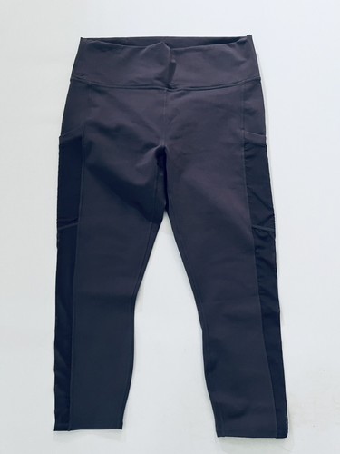 NWT FABLETICS MILA Grey Cropped Leggings Sz XL - 第 4/10 張圖片