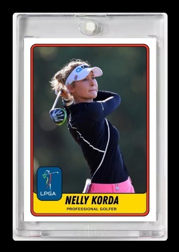 2018 Nelly Korda LPGA Future Stars Rookie Card #17 Pro Golfer