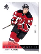 15-16 SP Authentic Joseph Blandisi /999 Rookie Future Watch NJ Devils 2015