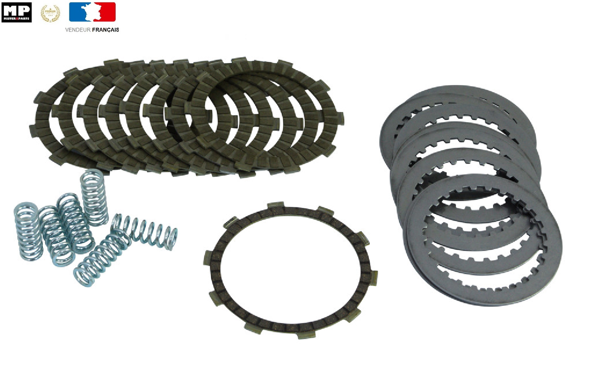 Kit Discs Trimmed + Smooth Clutch for Yamaha DT 80 LC2 de 1985 à 1997 New A