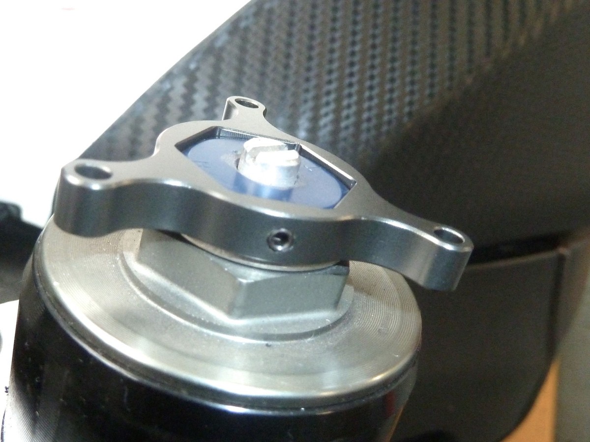 【CA4LA】ADJUST15 FORK PRELOAD ADJUSTERS GREY 19MM KAWASAKI ZX6R NINJA 2007