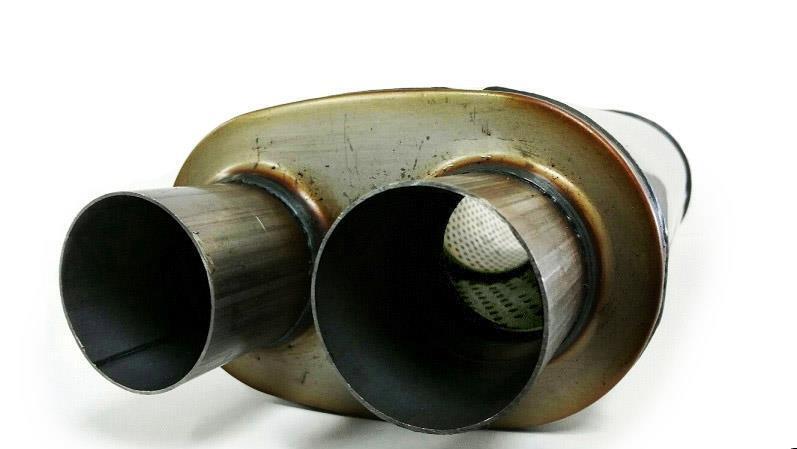 1997 Dual tail pipes performance exhaust system kit Fits Chevrolet K1500