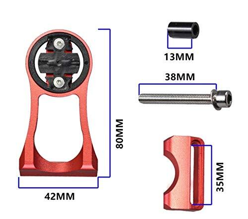 Support De Vélo En Aluminium Pour Garmin Edge, Bryton Rider, Cateye - Installation Facile, Couleurs Disponibles