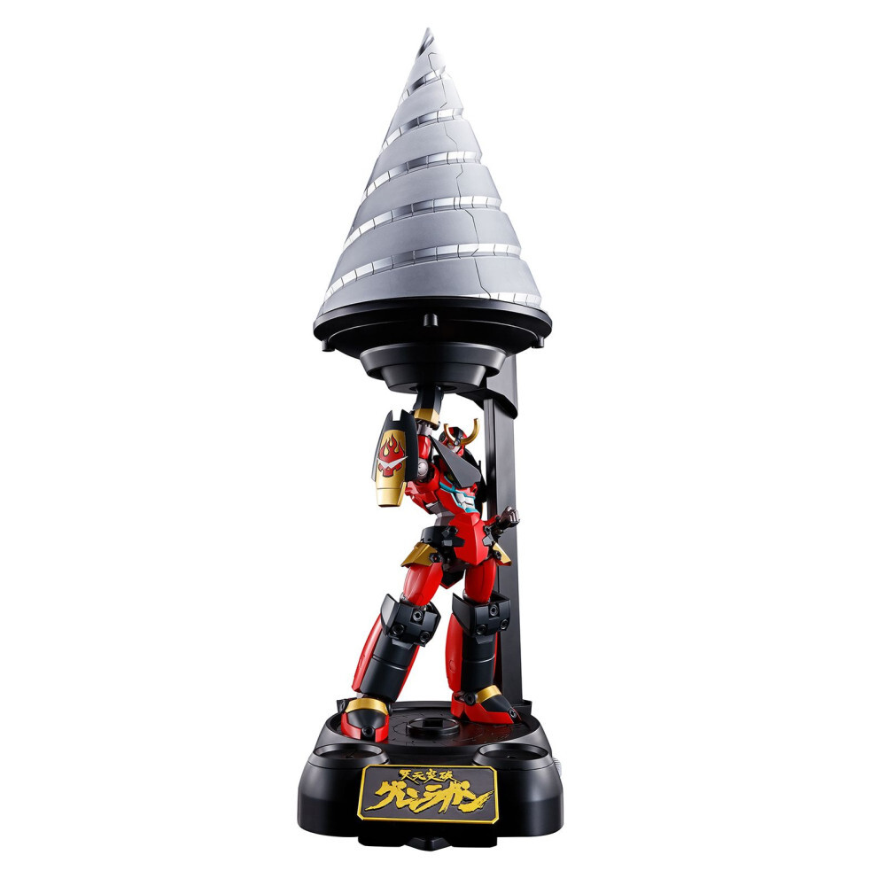 Mecha Gurren Lagann GX-107 avec foreuse géante amovible pour collectionneur