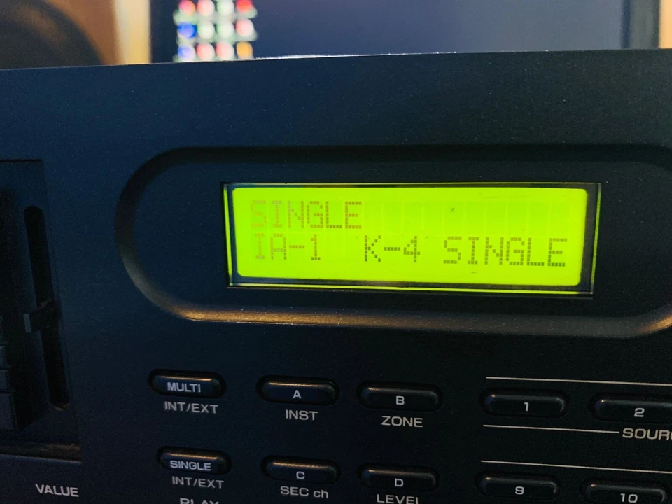 2 units of Vintage Kawai K4R Rack Digital Synthesizer sound module - Image 4 of 4