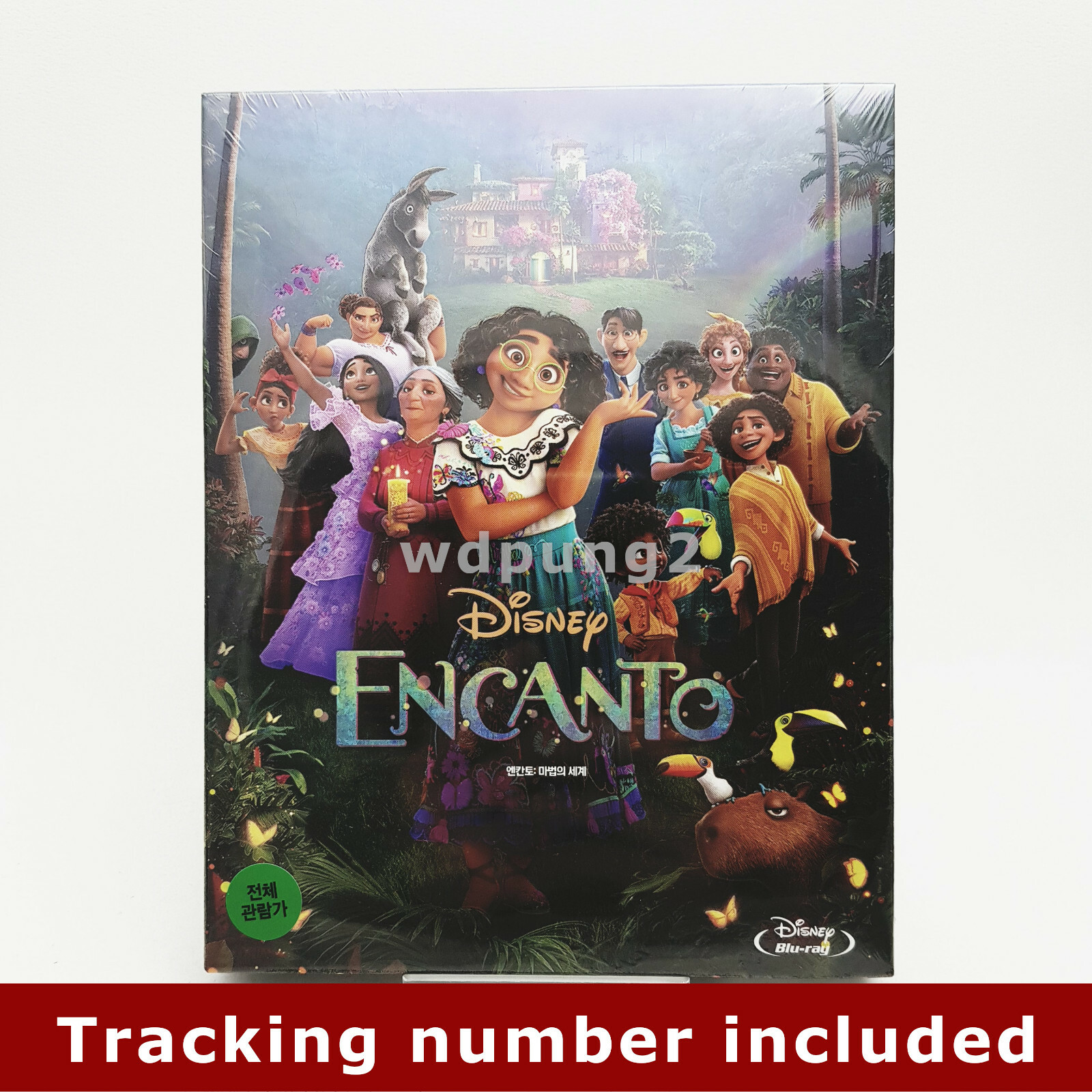 Encanto BLU-RAY w/ Slipcover & Character Cards - YUKIPALO