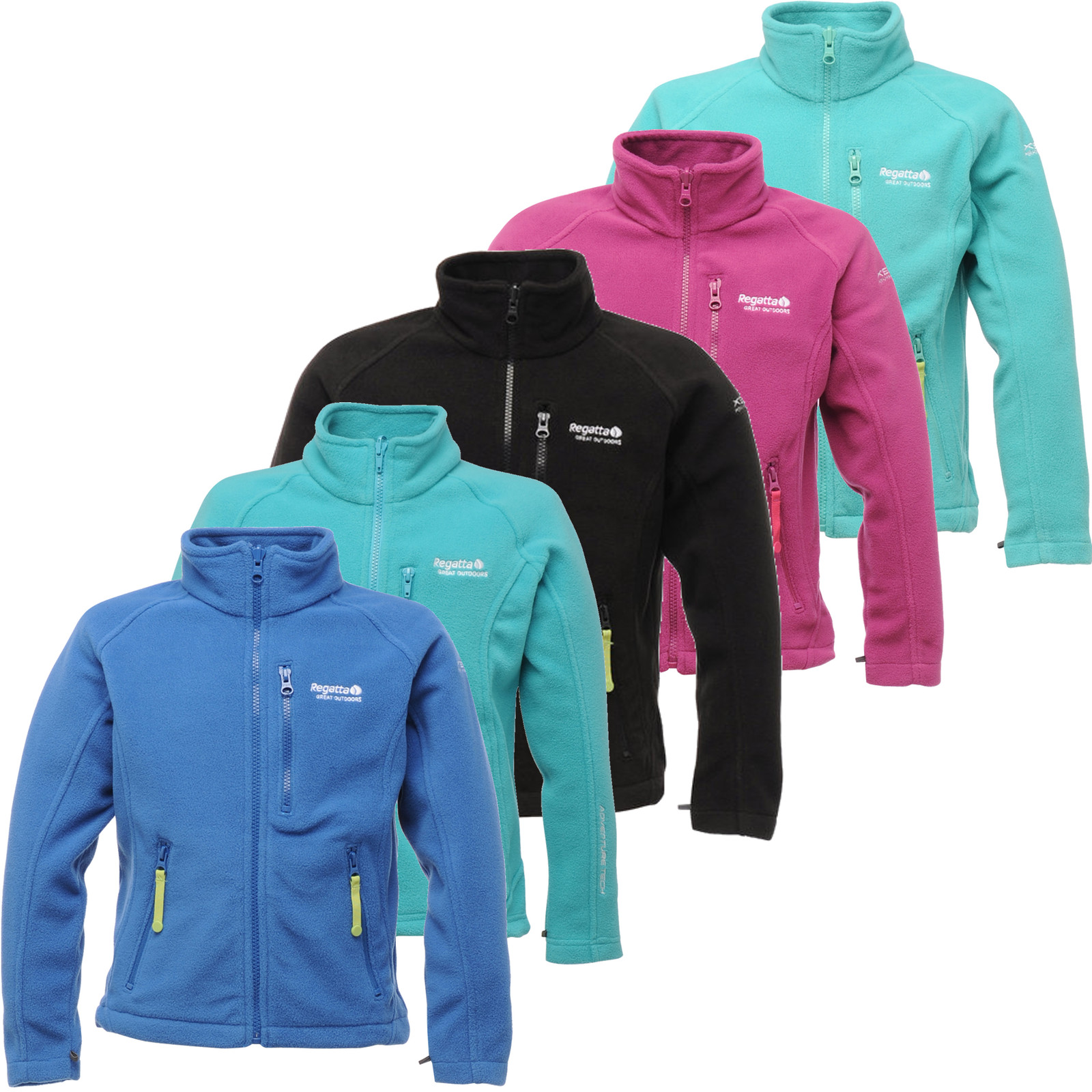 Regatta Marlin II Full Zip Kids Fleece 