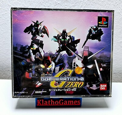 SD Gundam G Generation Zero   PS1 PSX NTSC-J CIB Japan PSOne Komplett B5357