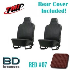 1970 - 1972 Vw Volkswagen Bug Beetle Convertible Fr Seat Upholstery- Red