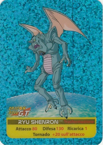 Lamincards Dragon Ball GT Edibas Serie Smeraldo RYU SHENRON N Z21 Zaffiro