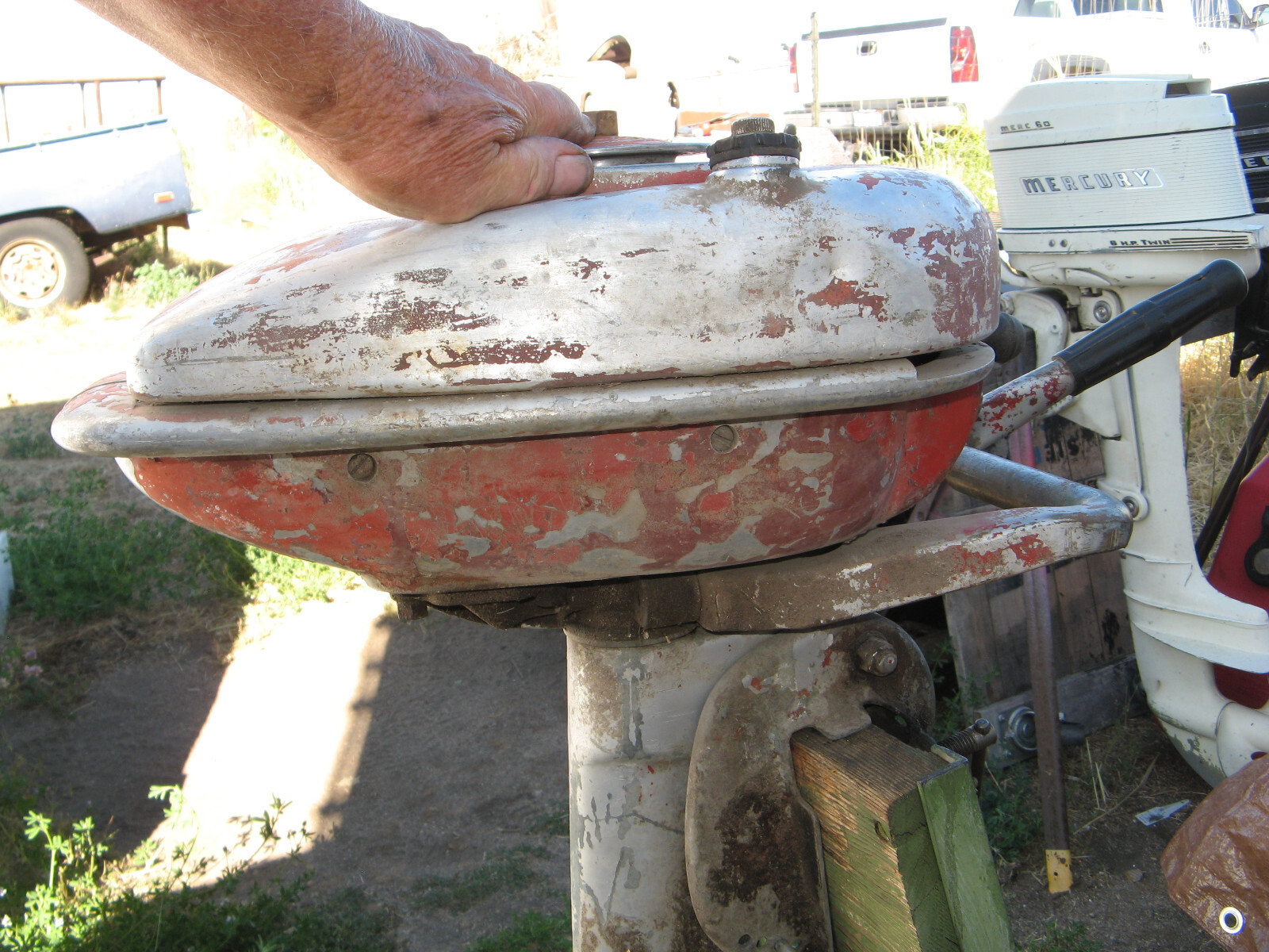 VINTAGE 194748 Gale MONTGOMERY WARD SEA KING 3HP OUTBOARD BOAT MOTOR