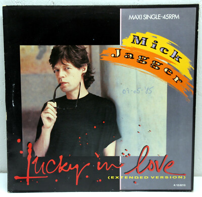 12'' Maxi-Vinyl - MICK JAGGER - Lucky In Love