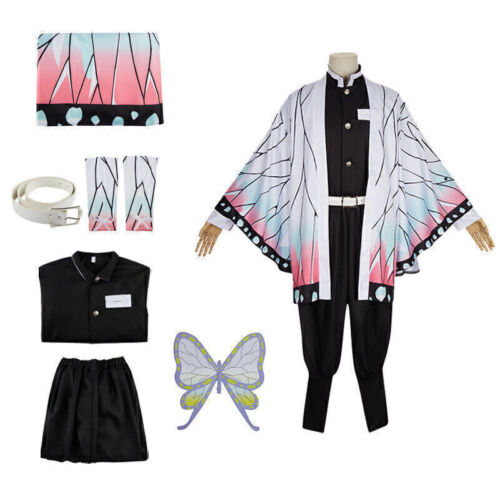 Womens Men Japanese Anime Cosplay Costume Halloween Carnival Fancy Dress Outfit - Picture 39 of 46