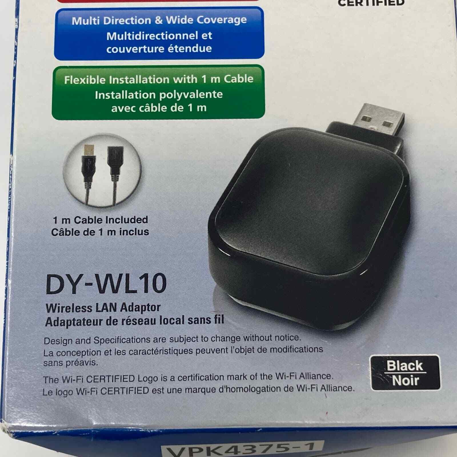 Panasonic DYWL10 Wireless LAN Adapter & USB Cable for VieraCast HDTV