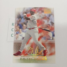 1999 Skybox Premium Baseball Dmitri Young #161 Cincinnati Reds