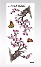 body tattoos temporary 3D butterfly flower temporary tattoo