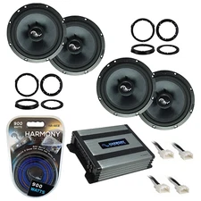 Ford Mustang 2015-2018 Premium Speaker Upgrade Package Harmony C65 HA-A400.4