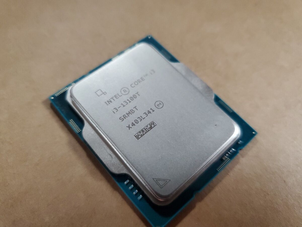 Intel Core i3-13100T SRMBT Desktop CPU Processor Boost 4.20 Intel Core i3-13100T SRMBT Desktop CPU Processor Boost 4.20