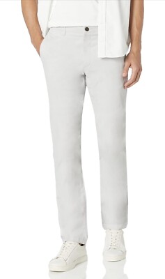 Goodthreads Men's Slim-Fit Washed Comfort Stretch Chino Pant Khaki 29W x 29L New