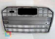 Vordere Platino Kühlergrill Audi A6 4G C7 2014+ Lift Avant Limousine Calandra S6