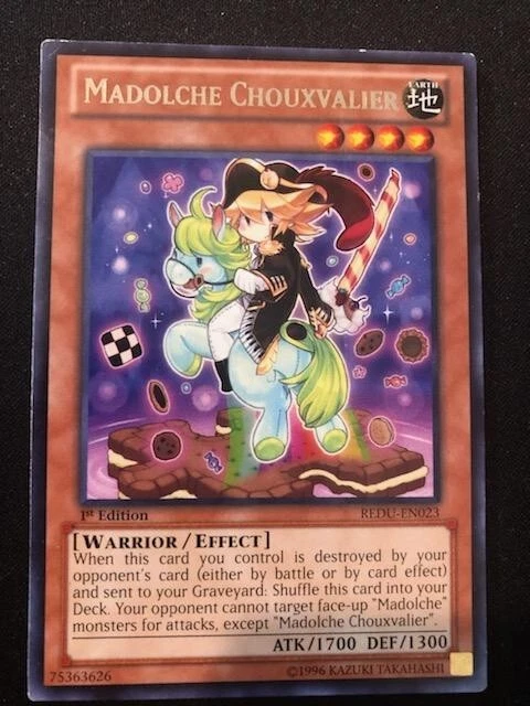 YUGIOH MADOLCHE DECK- PUDDINGGESS- CHOUXVALIER- HOOTCAKE- TICKET- CHATEAU NM - Image 3 of 4