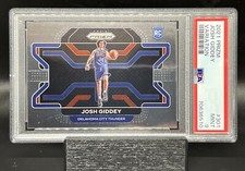 2021 Panini Prizm Josh Giddey PSA 9 RC # 301 Rookie Basketball Variation