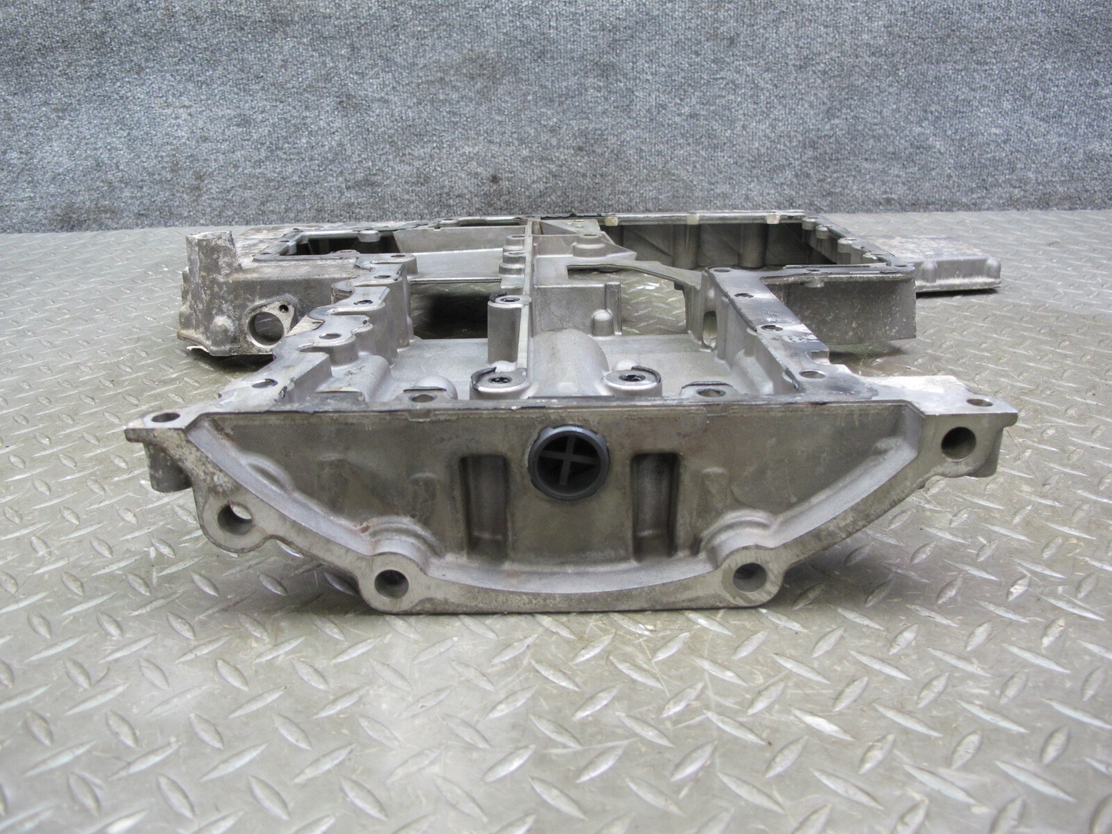 03-12 BENTLEY CONTINENTAL GTC GT 6.0L ENGINE UPPER OIL PAN 07C103805A