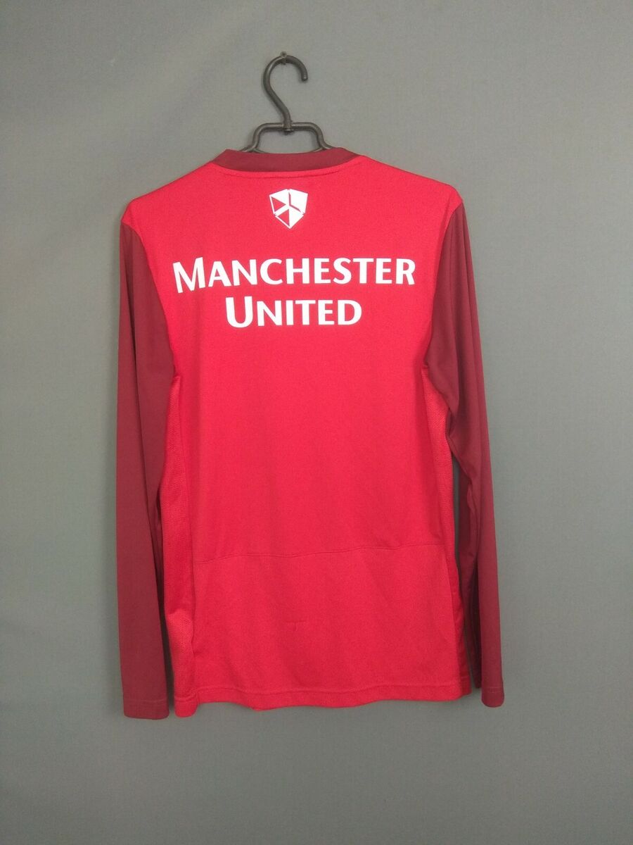 Manchester United Jersey Training SMALL Long Sleeve Nike Manchester United Jersey Training SMALL Long Sleeve Nike