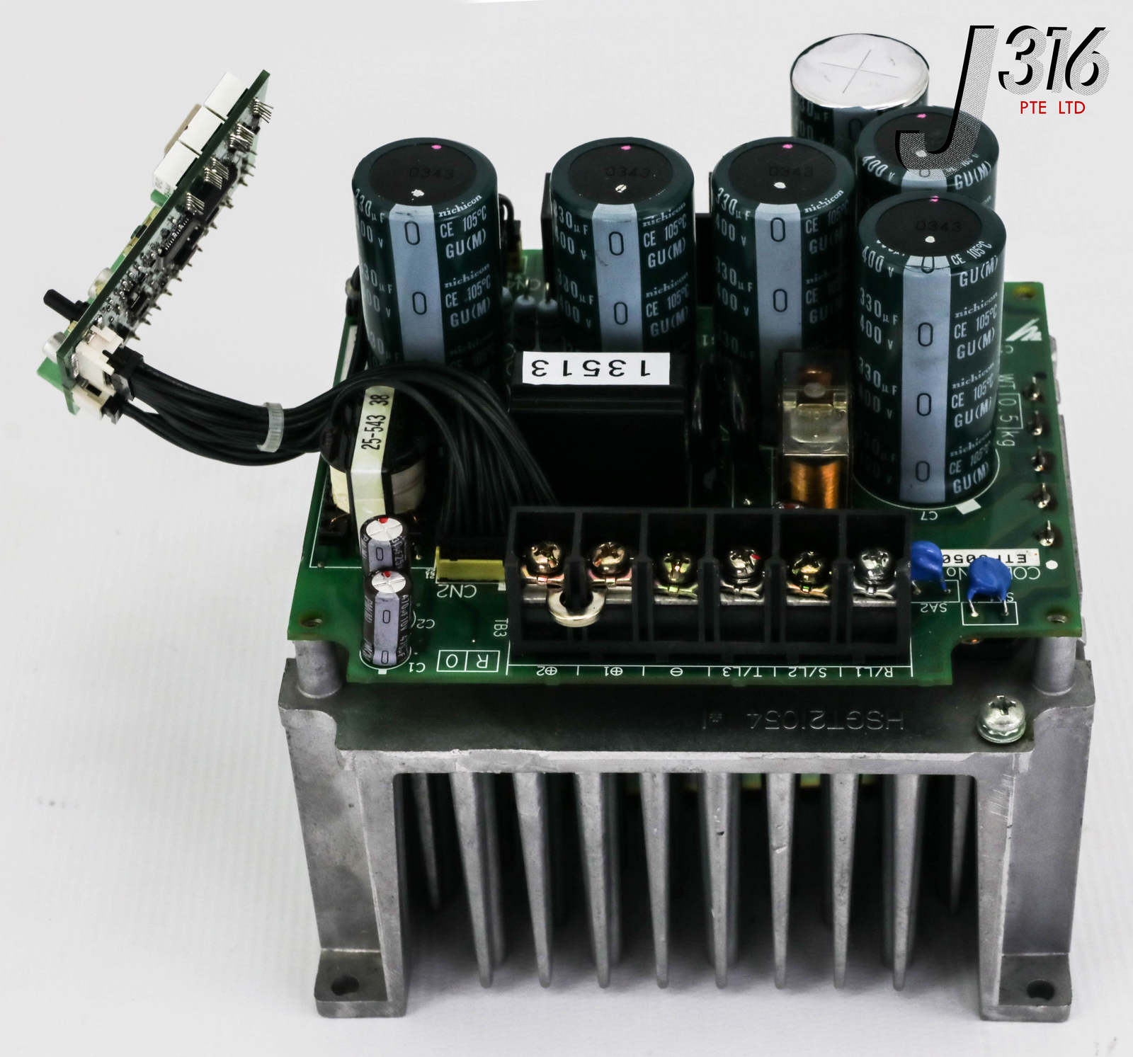 13513 YASKAWA HEAT SINK ASSY ETP605073 W/ ETC604363S0020 INV MOBO