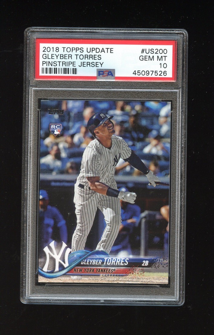 その他 MLB Gleyber Torres Refractor PSA 10 2018 Topps Update #US200 - Gleyber Torres RC - New York