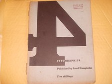 Typogaphica 4 - Edited By Herbet Spencer