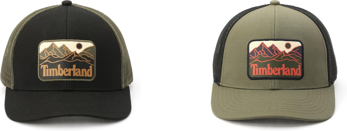 timberland mountain athletics メッシュキャップ Timberland Mountain Line Patch Trucker Hat | eBay