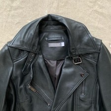 Mint Velvet Womens Leather Jacket - Size 6