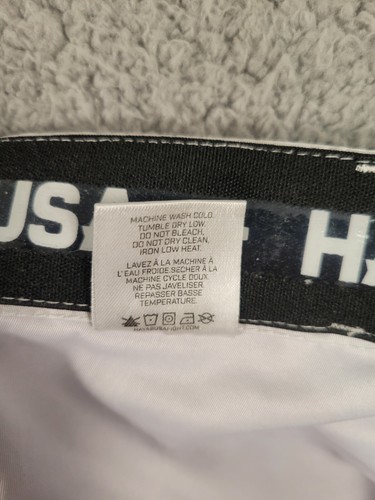 Hayabusa Hex Mid-Thigh Fight Shorts White - Picture 11 of 12