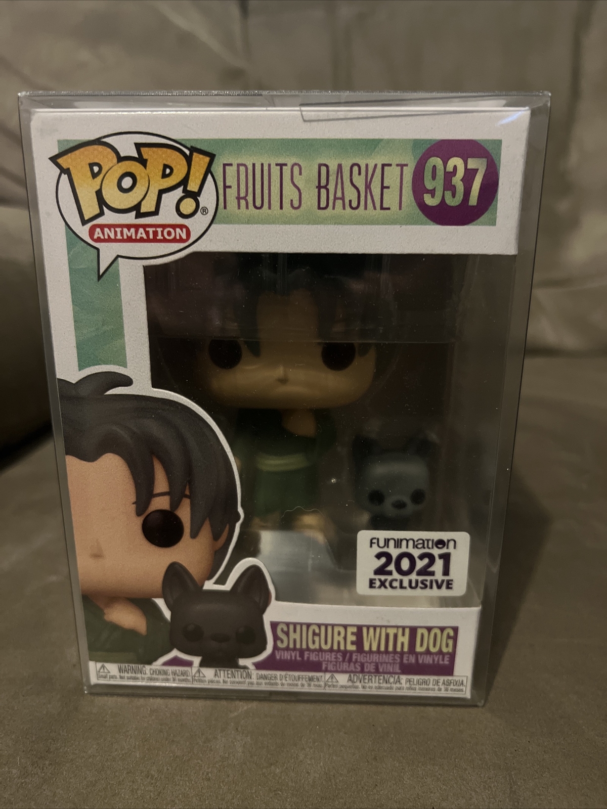 Funko Pop! Cesta De Frutas #937 Figura Con Funimación De Perro Exclusiva Con Protector