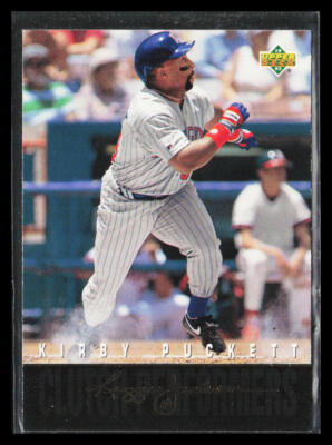 1993 Upper Deck Kirby Puckett #R17 Reggie Jackson's Clutch Performers   -