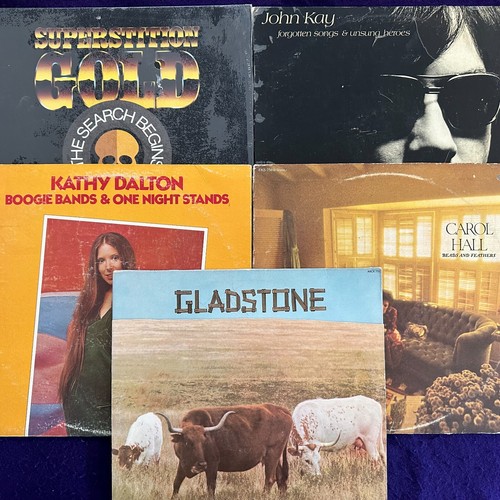 5x Lot FOLK ROCK John Kay / Kathy Dalton / Gladstone / Carol Hall / Double Take