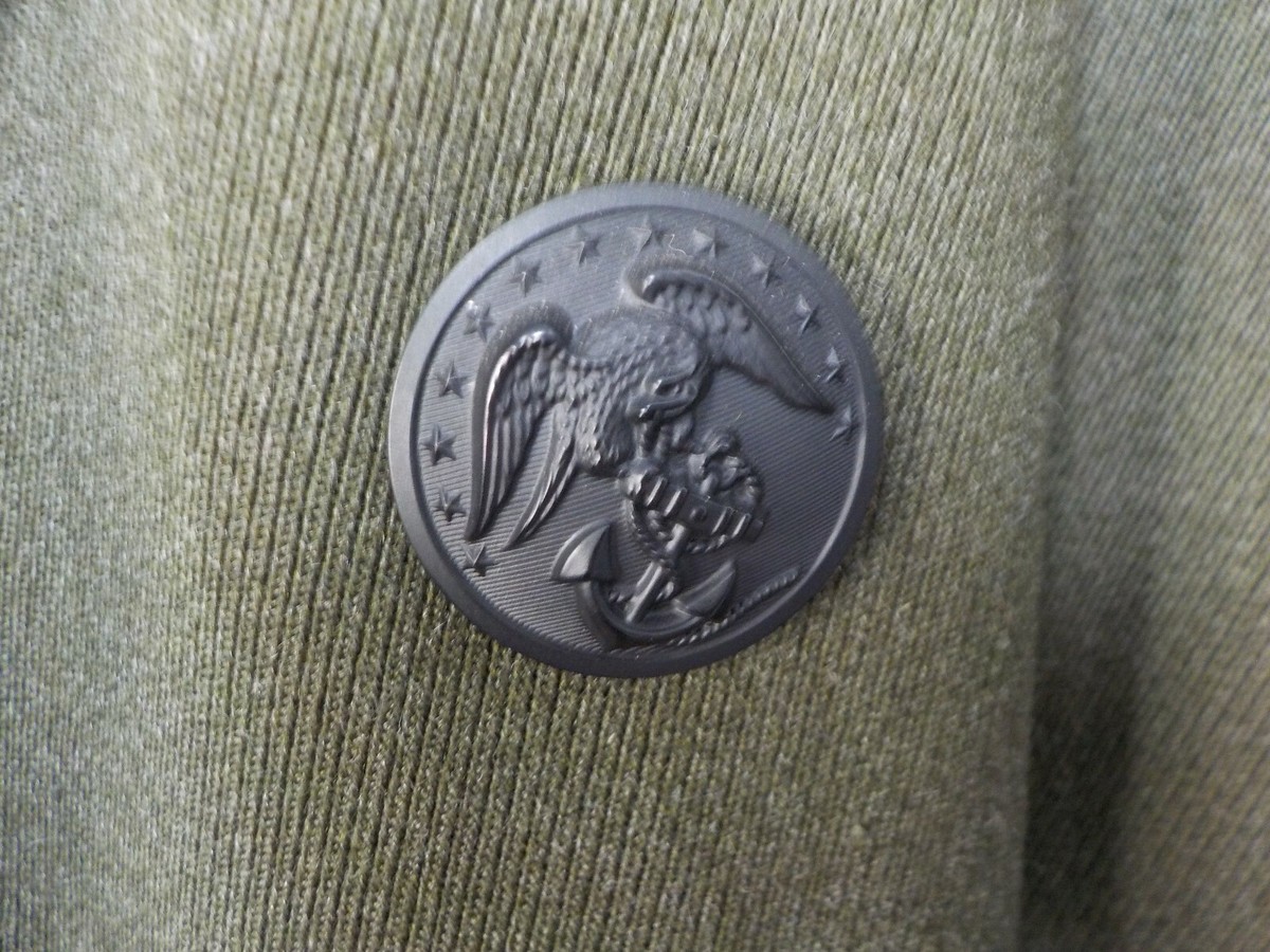 Vintage US Marine Corps Men's SACO Uniforms 37 Short Dress