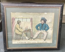 Gravure Ancienne Anglaise/A Sailor/gravure ancienne marin/old english engraving