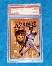 KEN GRIFFEY JR 1997 FINEST #238 THEME M23 BRONZE FOIL MASTERS  PSA 10 🔥 RARE