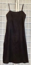Zara Fillsens Slip, Camisole Dress. Size S. Midi, Black with Slit, Cami. Summer
