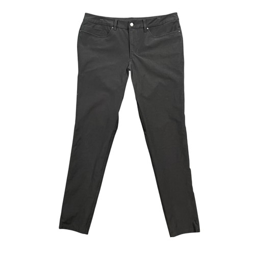 Lululemon Pants Mens 35 Charcoal ABC Skinny Fit Performance Golf Travel Chino