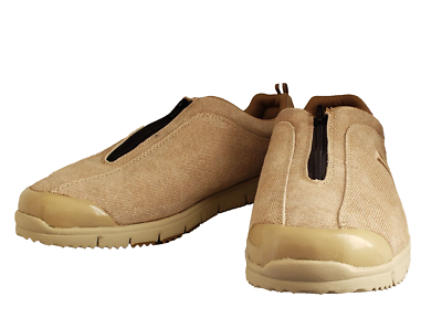Propet WIDE WIDTH 2E Shoes W3216 Travel Walker Zip Top Taupe Suede Womens 10