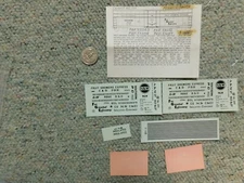 Champ decals HO HR-70 Fruit Growers Express insulated box car DECALS ONLY S35